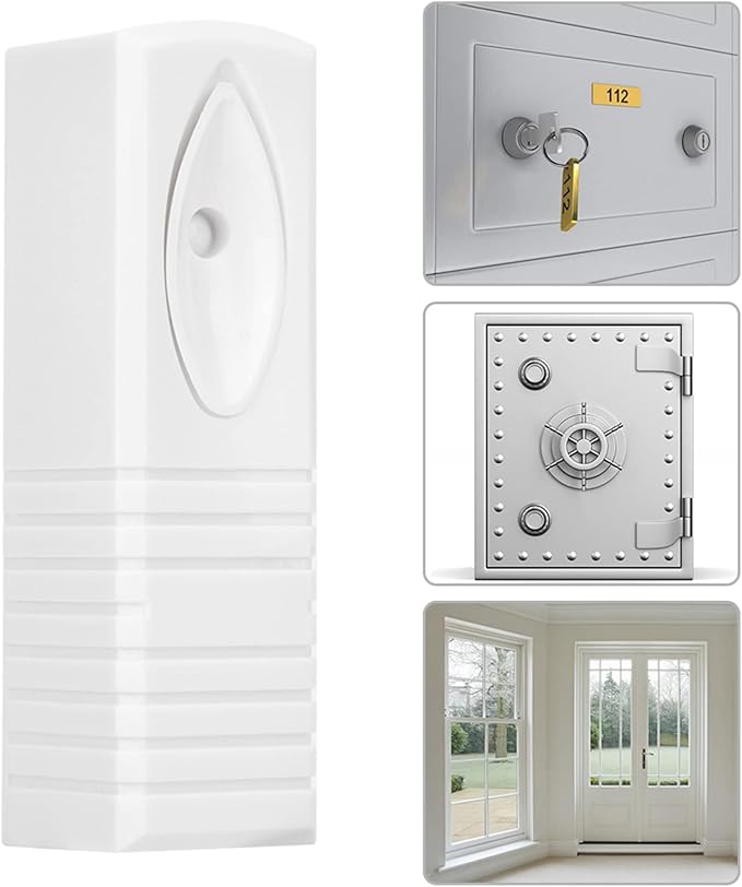 Wired Photoelectric Vibration Alarm Sensor, Home Security Detector Alarm Sensor, Wired Smart Glass Break Detector for Providing Rugged Data Protection