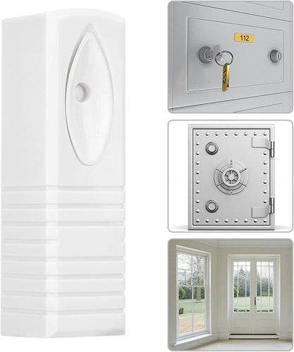 Wired Photoelectric Vibration Alarm Sensor, Home Security Detector Alarm Sensor, Wired Smart Glass Break Detector for Providing Rugged Data Protection