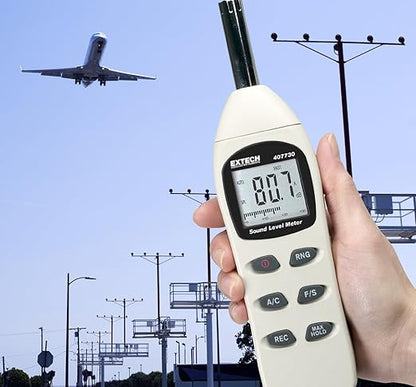 Extech 407730 Digital Sound Level Meter 40-130dB