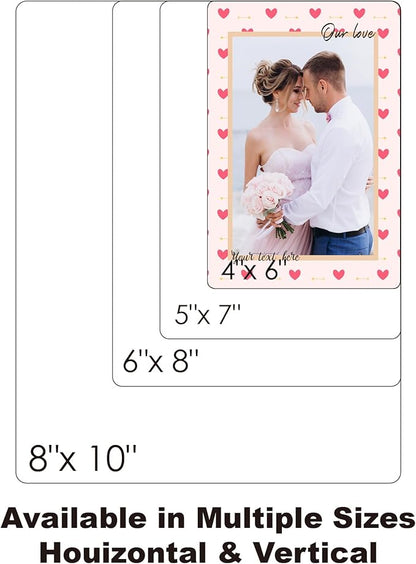 Custom Style Custom Metal Photo Prints,Customize Your own Picture Frame,Personalized Metal Picture Gift for Family and Lovers