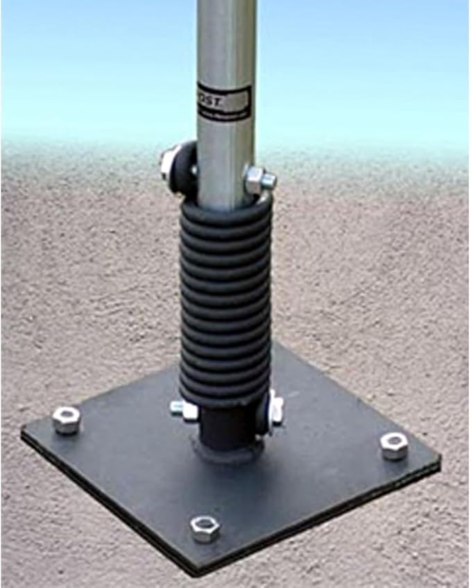 SmartSign 6 feet FlexPost Signpost for Concrete - Flexible Sign Post with Heavy-duty Spring, Ideal for Parking Lots, Supermarkets, Stadiums, and Hospitals, Made in USA