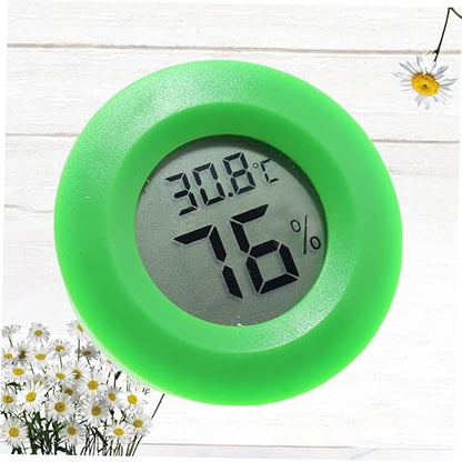 Garneck Digital Thermometer Hygrometer Reptile Enclosure Humidity Sensor Wall Mount Indoor Temperature for Home Office