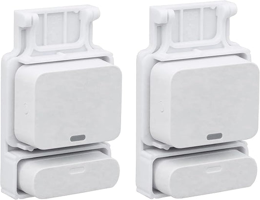 Garage Door Mounting Bracket Compatible with SimpliSafe Entry Sensors – Easy Installation, Reliable Security (2 Pack)