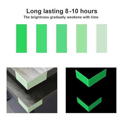 BOMEI PACK Glow in Dark Tape Fluorescent Luminous Tape 1 Pack 1in x 33ft-Bright,Rechargeable,Durable for Indoors and Outdoors Design of DIY Craft Pattern,Creative Decoration,Night time Decorations.