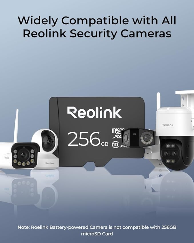 REOLINK Video Doorbell (Battery) 256GB microSD Card Bundle, 1:1 Head-to-Toe View, 2.4/5 GHz WiFi, Person/Vehicle/Package Detection, No Monthly Fees