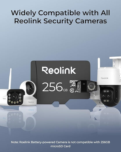 REOLINK Video Doorbell (Battery) 256GB microSD Card Bundle, 1:1 Head-to-Toe View, 2.4/5 GHz WiFi, Person/Vehicle/Package Detection, No Monthly Fees