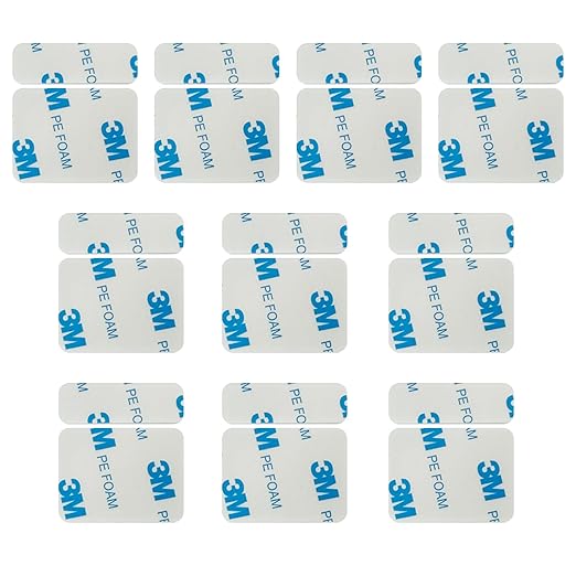 Replacement Adhesive Pads for SimpliSafe Entry Sensor 10PCS, Pre-Cut Double Sided Tape Compatible with SimpliSafe Door Sensor, Easy Installation & Strong Hold