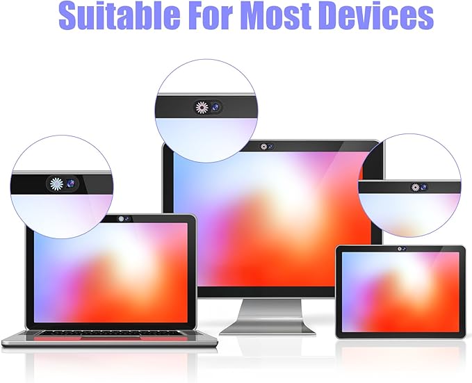 3 Pcs Laptop Camera Cover Slide Ultra Thin Slide Laptop Camera Cover Webcam Covers for Privacy Fits Flower Cameras Cap Cute PC Cameras Covers for Computer Tablet Smartphone