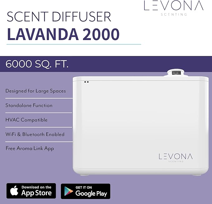 Levona Scent Essential Oil - Fresh Aroma for Home, Office, Hotel & Spa, Perfect in Humidifiers and Diffusers, Luxury Fragrance, with Bergamot, Pine, Rose, Earthy Notes - 10ml/ 0.33 fl oz, Miami Dreams