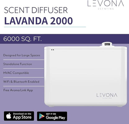 Levona Scent Essential Oil - Fresh Aroma for Home, Office, Hotel & Spa, Perfect in Humidifiers and Diffusers, Luxury Fragrance, with Bergamot, Pine, Rose, Earthy Notes - 10ml/ 0.33 fl oz, Miami Dreams