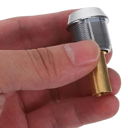 Generic 1 Set Vending Machine Lock and Key - Vending Machine Top Cover Tubular Lock and Key - Alike Security Components for Commercial Soda Snack Candy Gumball Dispenser