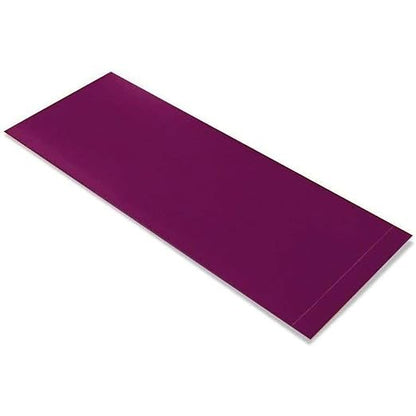 Mighty Line Floor Marking Tape Strips for Safety, Caution, Warning, Heavy-Duty, Peel and Stick, Adhesive, Industrial Quality, Purple, 4" by 10"