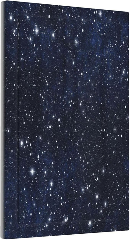 Decorative Light Switch Plate Covers Night Sky Star Cosmic Starry Fantasy Galaxy 1 Gang No Device Single Blank Outlet Covers Wall Plate Light Switch Cover Plate for Bedroom Home Decor