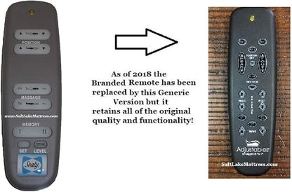 Raven Replacement Remote Compatible with Sealy (New 2020 3 Preset Version- See Pics) for Old Gen Adjustable Bed