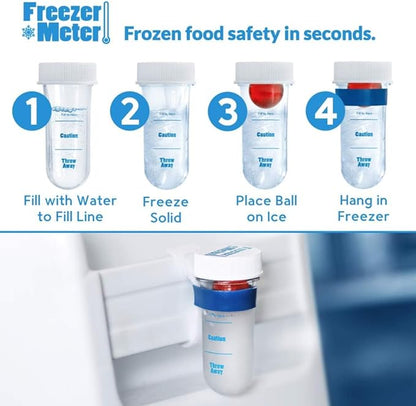 Food Safety Thermometer, Traceable Temperature Monitor Without Wires or Batteries