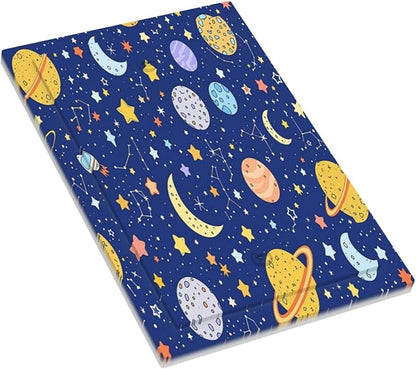 Stars Starry Night Sun Moon Planet Constellations Light Switch Cover Plate 1 Gang No Device Blank Decorative Switch Plate Electrical Wall Plates Faceplate for Bedroom Bathroom Decor