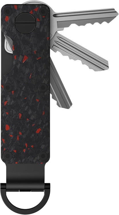 Key Organizer Minimalist Innovative Keyholder Compact Keys Organizer Smart KeyChain Secures 2-6 Keys