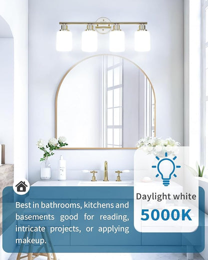 TJOY 6 Pack LED Light Bulbs, 100 Watt Equivalent A19 Lightbulbs, 15W 5000K Daylight White, Bright Energy Efficient LED Bulb, 1500 Lumens E26 Standard Screw Base Lamp for Kitchen Indoor, Non-Dimmable