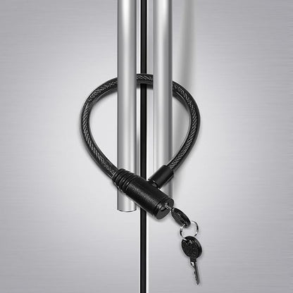 2 Pack Fridge Lock, Childproof Refrigerator Lock with Keys for French Door Fridge and Cabinet
