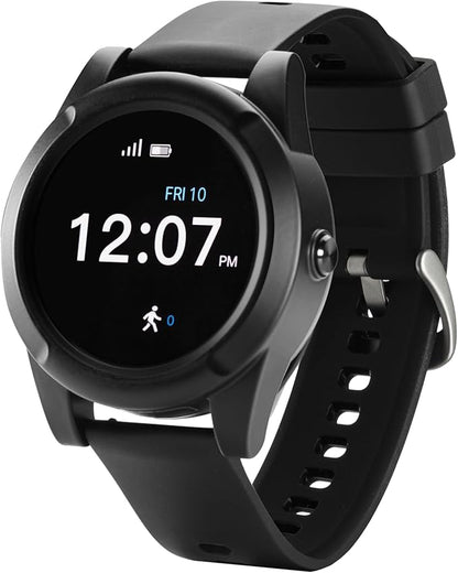 Safety+ 4G Medical Alert System for Seniors: Smart Watch, Fall Detection, 24/7 Monitor, WiFi Locate, SOS Button, Small, Lightweight, (Call to Activate)