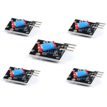 5Pcs KY-020 Tilt Switch Sensor Module Tilt Angle Switch Module Vibration Switch Sensor Module