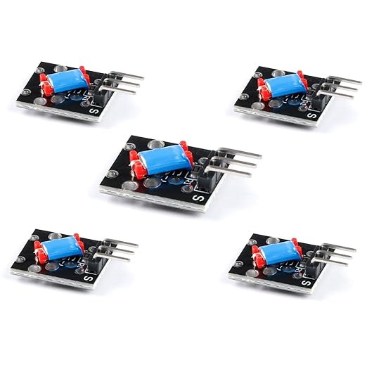 5Pcs KY-020 Tilt Switch Sensor Module Tilt Angle Switch Module Vibration Switch Sensor Module