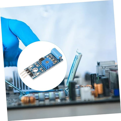 TEHAUX 10pcs Normally Closed Type Sensor Module for Alarm Systems Detection Compatible Microcontrollers for Theft Alarms Earthquake Alerts and Vehicles