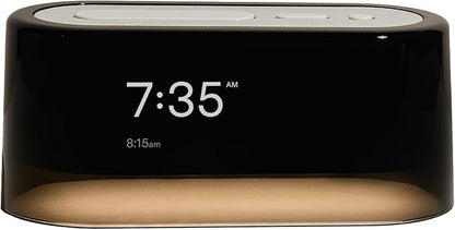 Loftie Alarm Clock with Sound Machine – Smart Alarm Clock w/Light, White Noise, Bluetooth Speaker, Night Light, 100+ Sounds, Blackout Mode, No WiFi Mode, Optional Subscription, White