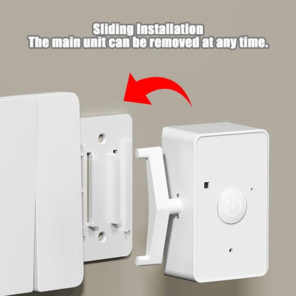 Automatic Button Pusher - No Wiring Automatic Home Press Control, Smart Finger Bot with Home Appliance Automation, Wall button Management for Bedroom Living Room Garage Lights