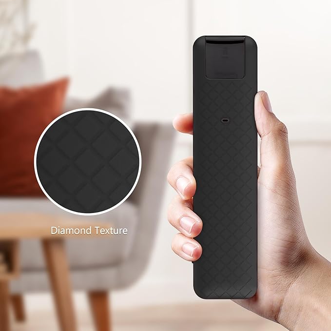 LEFXMOPHY Case Cover for LG MR25GA Remote Protector Sleeve Compatible with 2025 LG OLED Smart TV C5 B5 G5 M5 Series Remote - Black