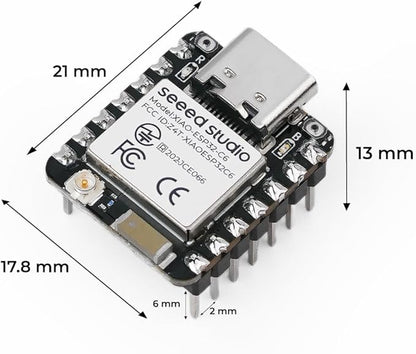 Seeed Studio XIAO ESP32C6 (Pre-Soldered)