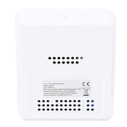 14 in 1 Smart Air Quality Monitor, PM2.5 Air Quality Tester with APP Connection for Home Office Travel