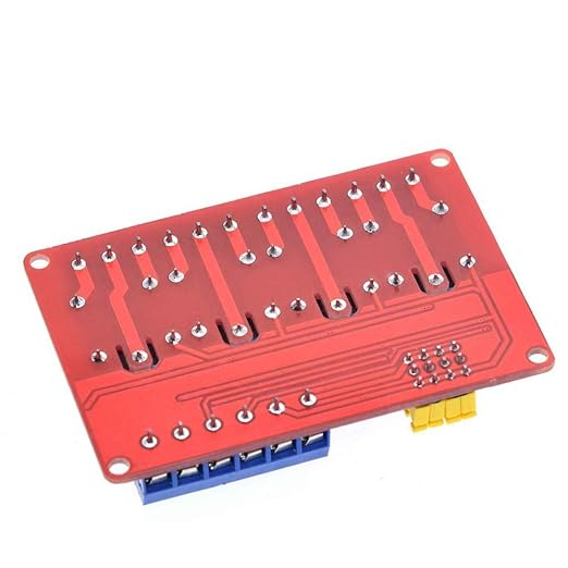 2PCS 4 Channel 24V Relay Module with Optocoupler High or Low Level Trigger Expansion Board for Raspberry Pi Arduino