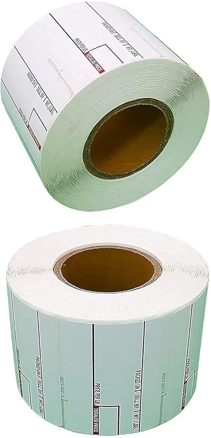 VisionTechShop LST-8010 Printing Scale Label, 58 x 40 mm, UPC 36 Rolls Per Case. Lower Price Than 12 Rolls. Try it.