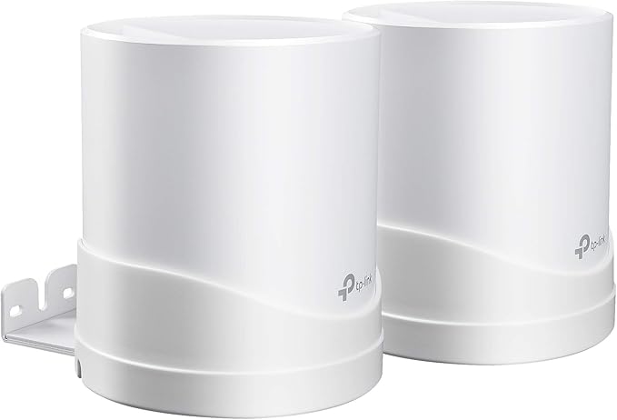 Wall Mount Bracket for Deco X55, X55 Pro, X20, X50, X60 Mesh WiFi System（2 Pack