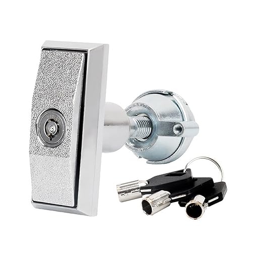 Universal Vending Machine Lock with 3 Keys Buy Vending Machine Lock Long and Short Models Versatile Replacement Security Solution-(Short)