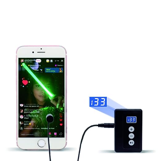Auto Clicker for iPhone iPad：Screen Device Automatic Tapper for Android IOS，Simulated Finger Continuous Clicking, Adjustable Speed Physical Clicker，Suitable for Games, Live Broadcasts Likes, Reward