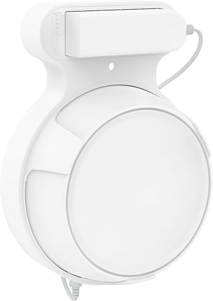 Wall Mount Bracket for TP-Link Deco BE23/BE25/BE3600/BE5000 Mesh WiFi 7 System Network and Power Cord Management Space-Saving TP-Link WiFi 7 Router Wall Mount Bracket (White-1Pack,White)