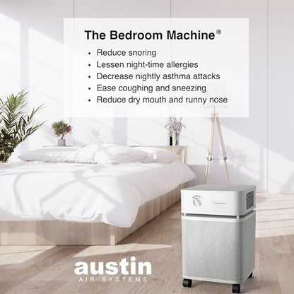 Austin Air Bedroom Machine Sandstone - Advanced 5 - Stage Filtration Air Purifiers For Home with Activated Carbon & Zeolite - Ideal as Air Purifiers for Bedroom, Model B402