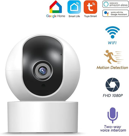 PGST Home Security Alarm Systems with 2MP HD Security Camera,Door/Window Sensors,Motion Detector,Loud Alarm Siren,Remote,Touch Screen,4G SMS/Tuya App Alerts,Work with Google for Villa,Apartment,House