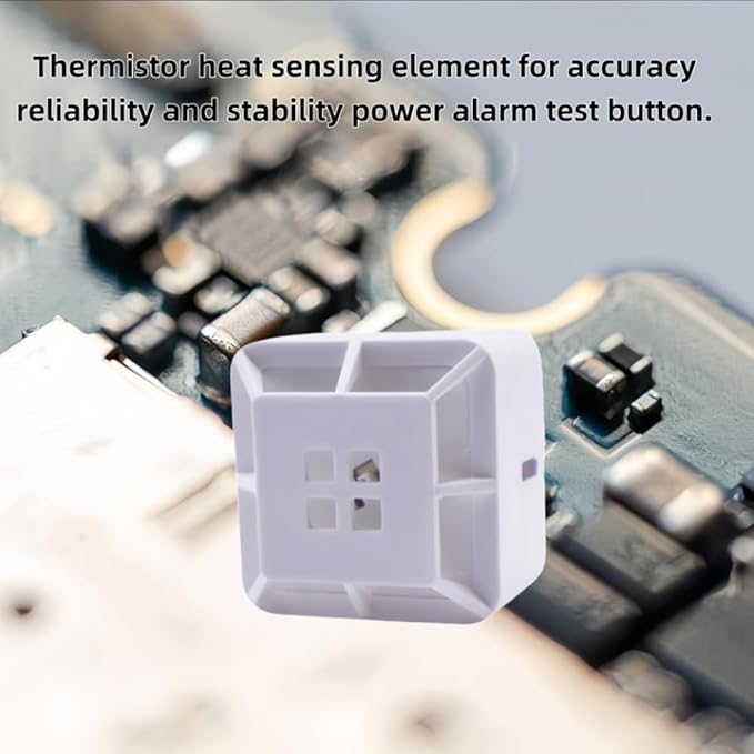 Heat Alarm Heat Detector,A1 Level, Temperature 55°C-65°C, 85dB Alarm Sound for Home Kitchen Garage Boiler Houses,Battery Powered