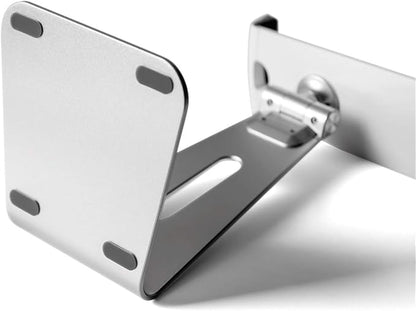 Viozon iPad Pro Stand, Tablet Stands 360° Rotatable Aluminum Alloy Desktop Mount Stand Compatible with 7-13inch iPad Pro iPadAir iPad Mini Surface and Surface Pro (Silver General)