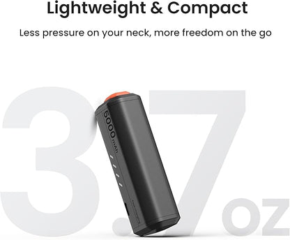 KIWI design P5000 Compact Power Bank, 2 Pack 5000mah Battery Pack Compatible with Meta Quest 3/3S/2/Pro, 20W Fast Charing, Swap for Unlimited Power, Suitable for 360 Camera and All Type-C Devices