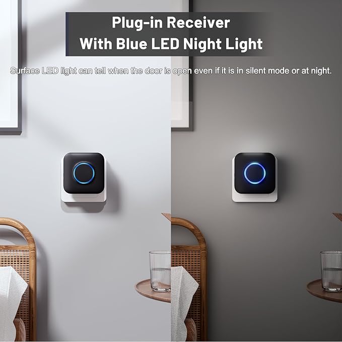 Wireless Doorbell Chime - Compatible with Blink Video Doorbell and Blink Video Doorbell (2nd Gen) (1 Video Doorbell Extender 1 Receiver）
