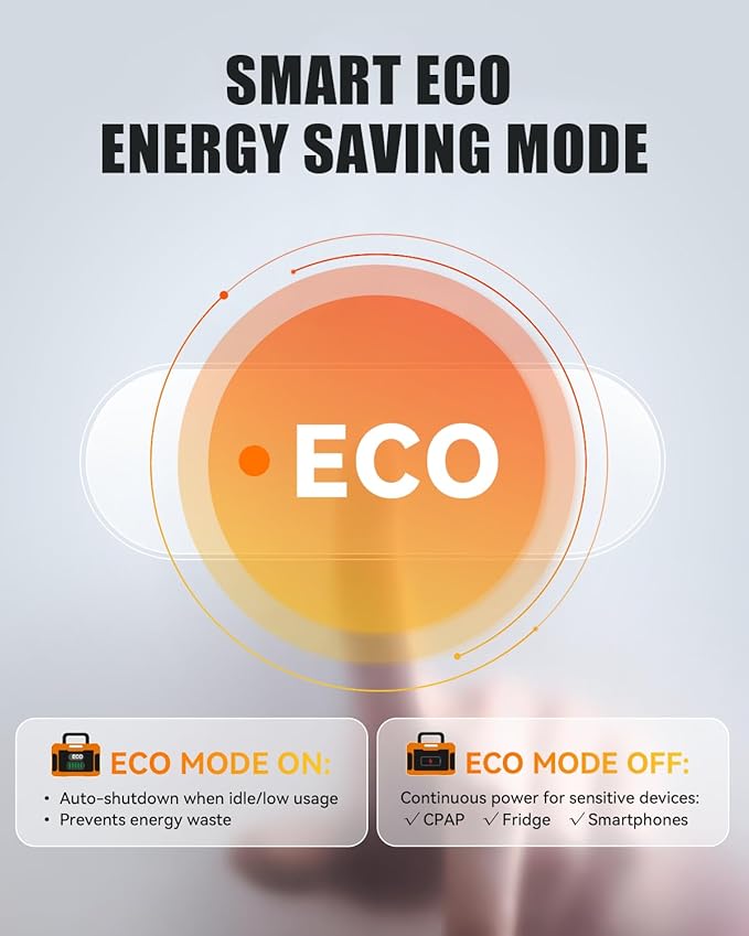 BALDR Portable Power Station, 500W Output, 288Wh Capacity, AC Outlet, USB Ports, Solar Charging Generator for Home Camping Emergency Use.…