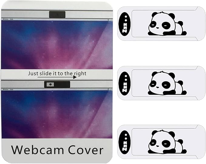 Webcam Cover Cute,Ultra Thin Protective Cover for Laptop, Desktop, PC,MacBook Pro, MacBook Air, iPad, iMac, Tablet,Protecting Your Privacy Security