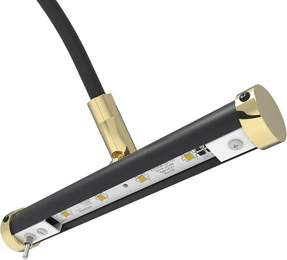 Cocoweb 6 Inch Tru-Slim Oil Rubbed Bronze Picture Light - LED, 2700K, Adjustable Arm, Plug-in, Toggle Switch, Sleek and Compact Design