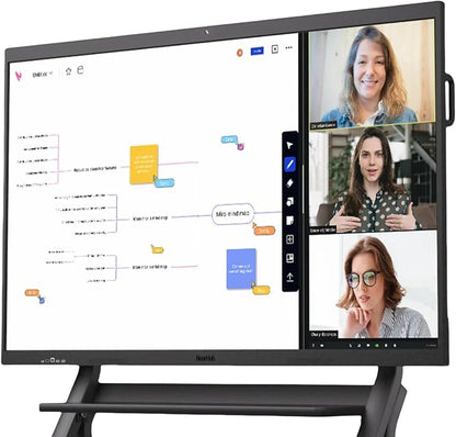 NearHub S Pro 4K UHD Smart Board,75” Windows 11 Interactive Whiteboard for Business &Education,Touchscreen Display with Built-In Camera &Microphones,All-in-One Collaboration Device for Hybrid Meetings