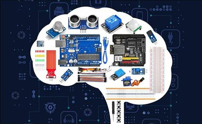 OSOYOO WiFi Internet of Things Learning Kit for Arduino | Include ESP8266 WiFi Shiled | Smart IOT Mechanical DIY Coding for Kids Teens Adults Programming Learning How to Code