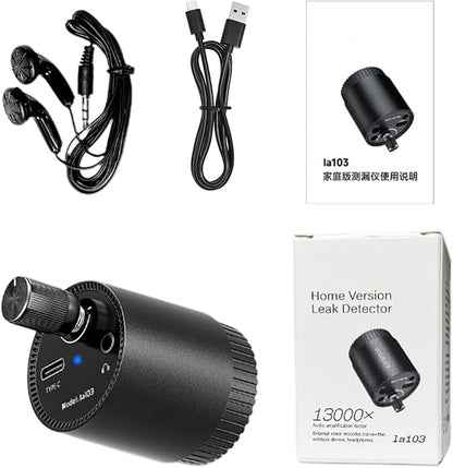 Water Leak Detector, Smart Home Monitoring Device, Underground Leak Sensor for Basement and Kitchen Use, Compact Design, Fast Alert System, Safety Tool for Bedrooms, Laundry, and Apartments
